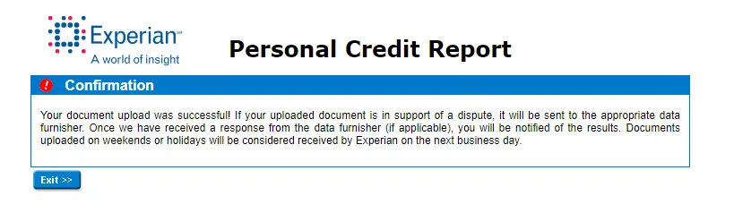 itin-experian-requesting-credit-report_successful.webp